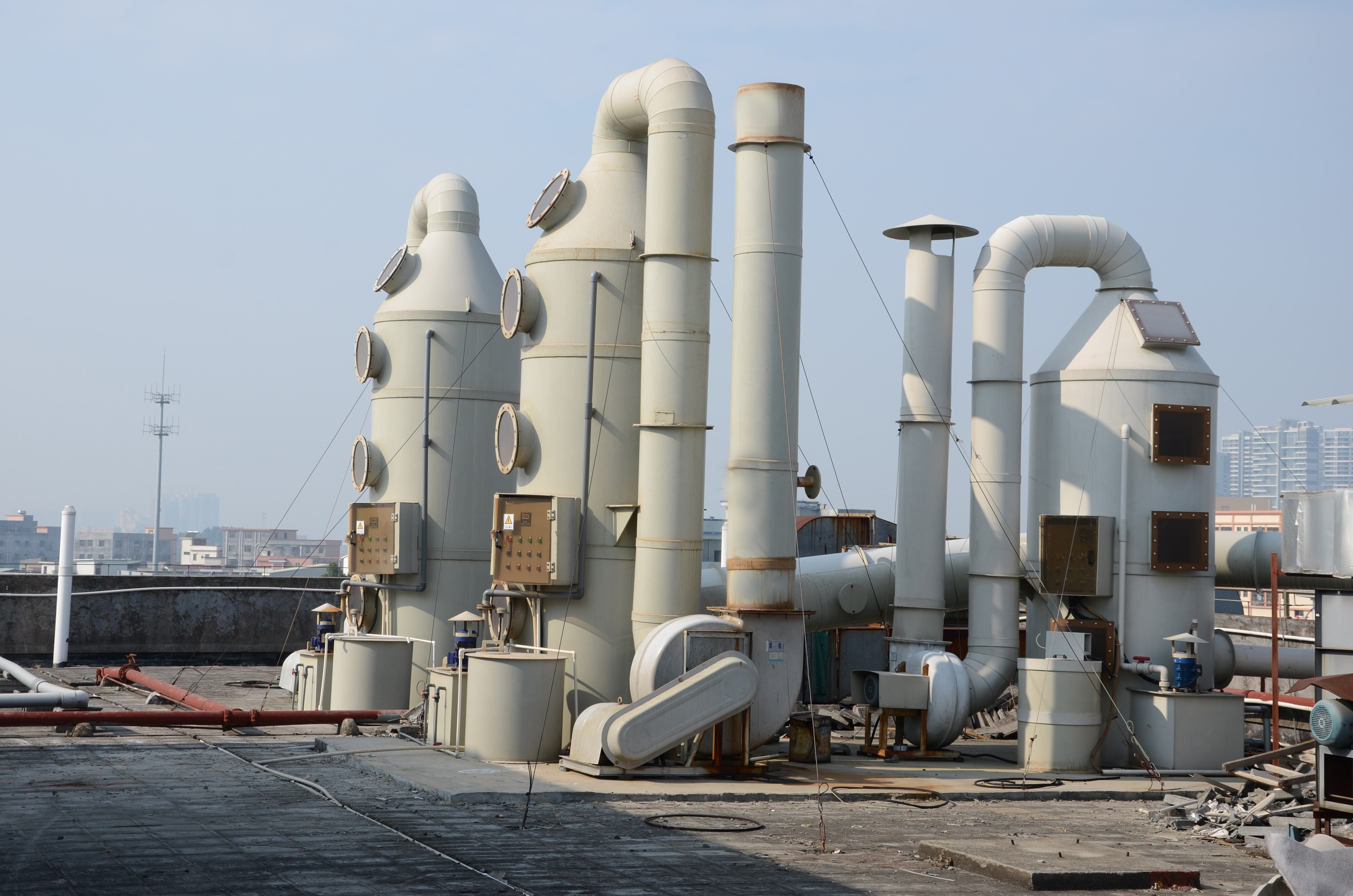 What is the difference between organic waste gas treatment and inorganic waste gas treatment? I only